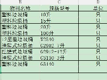 分类垃圾桶转让公告