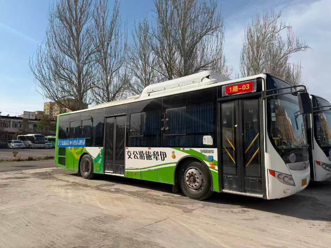 巩留县蝶城客运有限责任公司所属宇通牌ZK6105CHEVNPG4新F38823大型普通客车对外转让