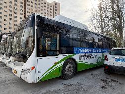 巩留县蝶城客运有限责任公司所属宇通牌ZK6105CHEVNPG4新F38823大型普通客车对外转让