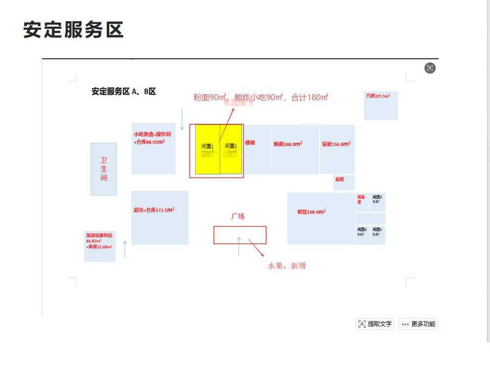 G0422武深高速湖南高速广通实业安定服务区A、B区粉面项目(三次挂牌)(国资监测编号GR2026HN1000929-3)