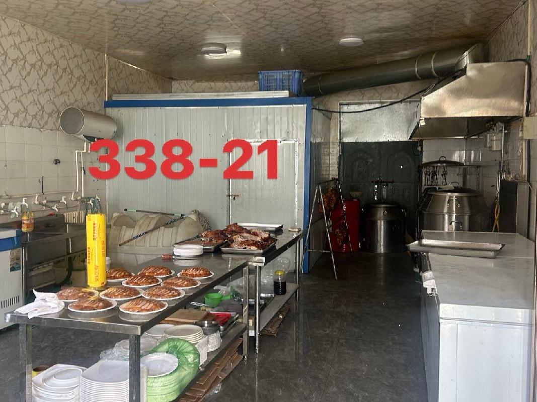 奎屯市市场管理服务中心位于夏哈拉小区南43米处熟食品加工基地沙湾街338-21号（58.05㎡）对外招租租期3年