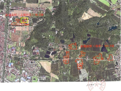 小黄山一期征地汤巷里东、观音寺旁土地招租公告
