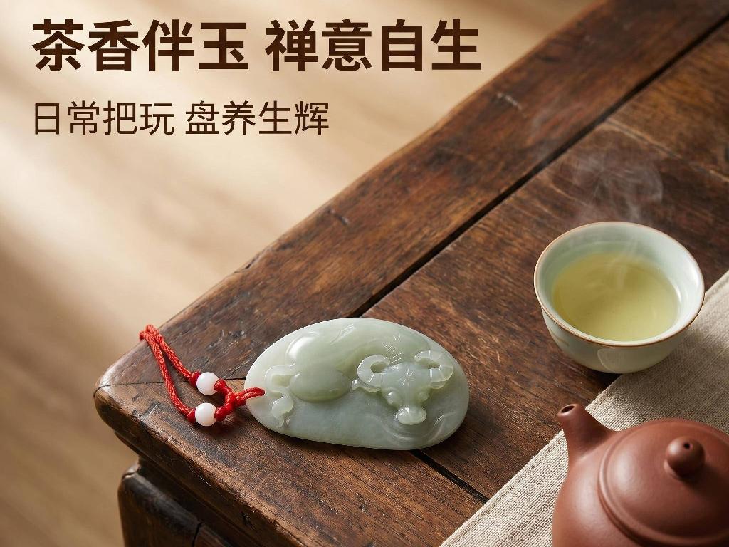 青玉[和田玉]生肖挂牌（品名：牛）转让公告