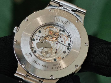 伯爵/Piaget 珠宝腕表 G0A34054 手动机械 18k白金镶钻 38毫米 专柜价68.5万 15节转让公告