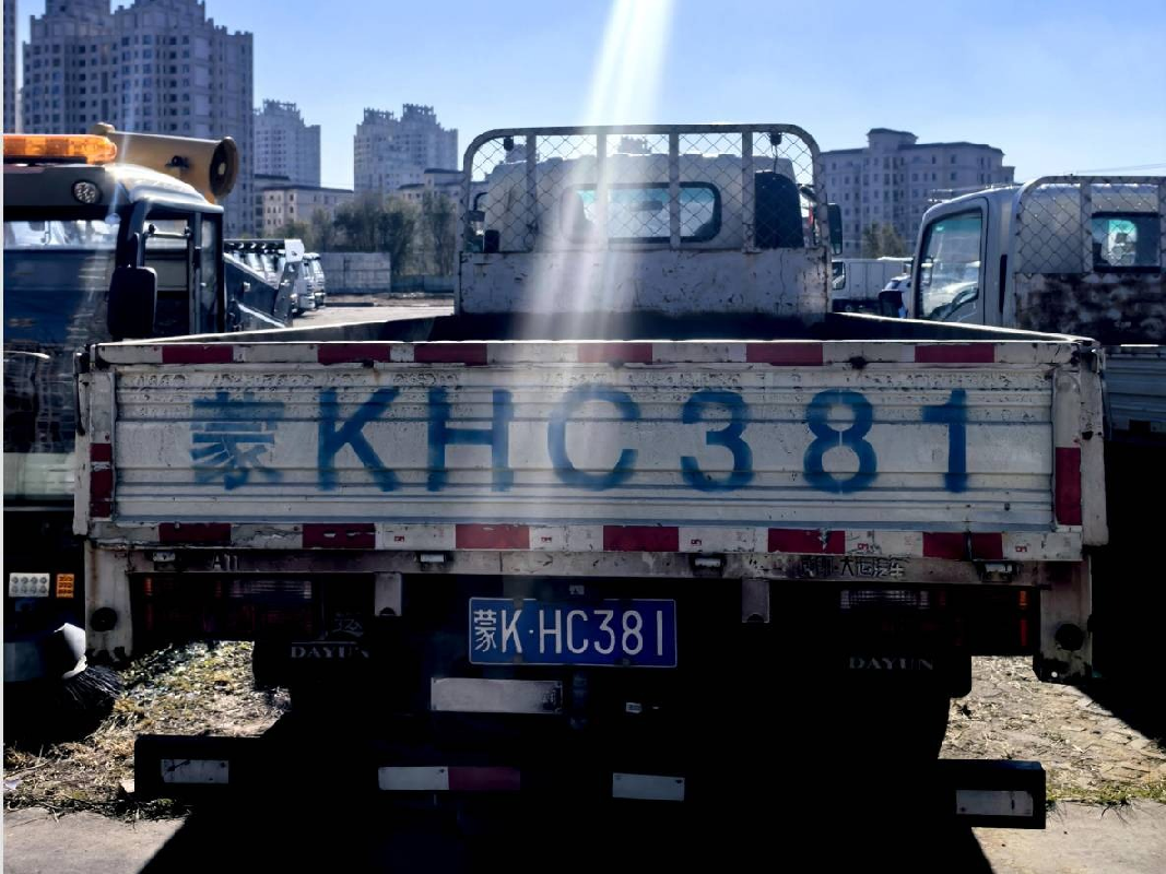 蒙KFJ963大运牌轻型自卸货车招租（鄂尔多斯市律艺园林工程有限责任公司）(国资监测编号GR2026NM1002490)