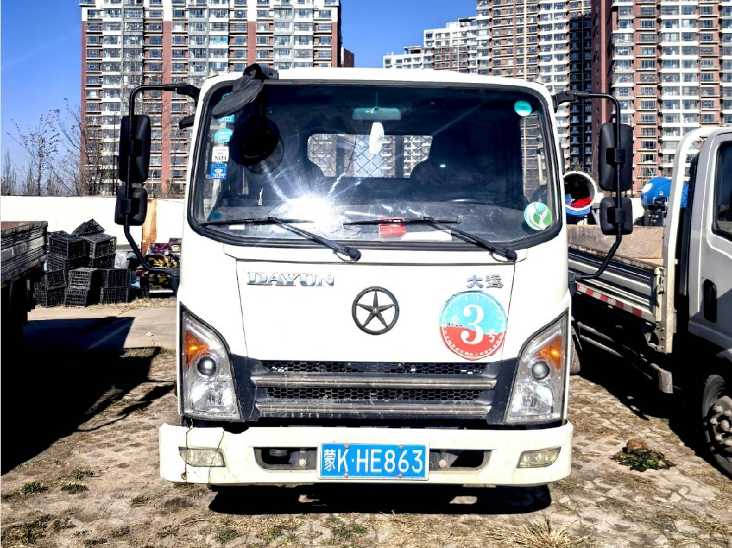 蒙KHE863大运牌轻型栏板货车招租（鄂尔多斯市律艺园林工程有限责任公司）(国资监测编号GR2026NM1002485)