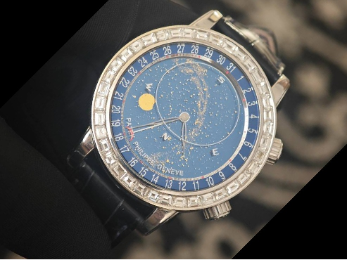 百达翡丽/Patek Philippe 超级复杂功能时计 6102P-001 自动上弦机械机芯 铂金 44 全套2022年双圈转让公告