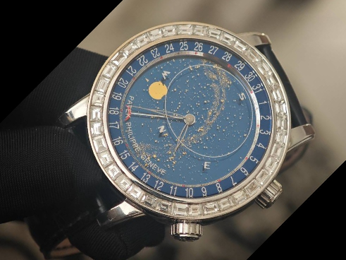 百达翡丽/Patek Philippe 超级复杂功能时计 6102P-001 自动上弦机械机芯 铂金 44 全套2022年双圈转让公告