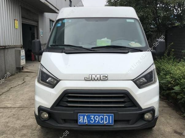 湘A39CD1江铃牌JX5040XXYTH-M5轻型封闭式货车