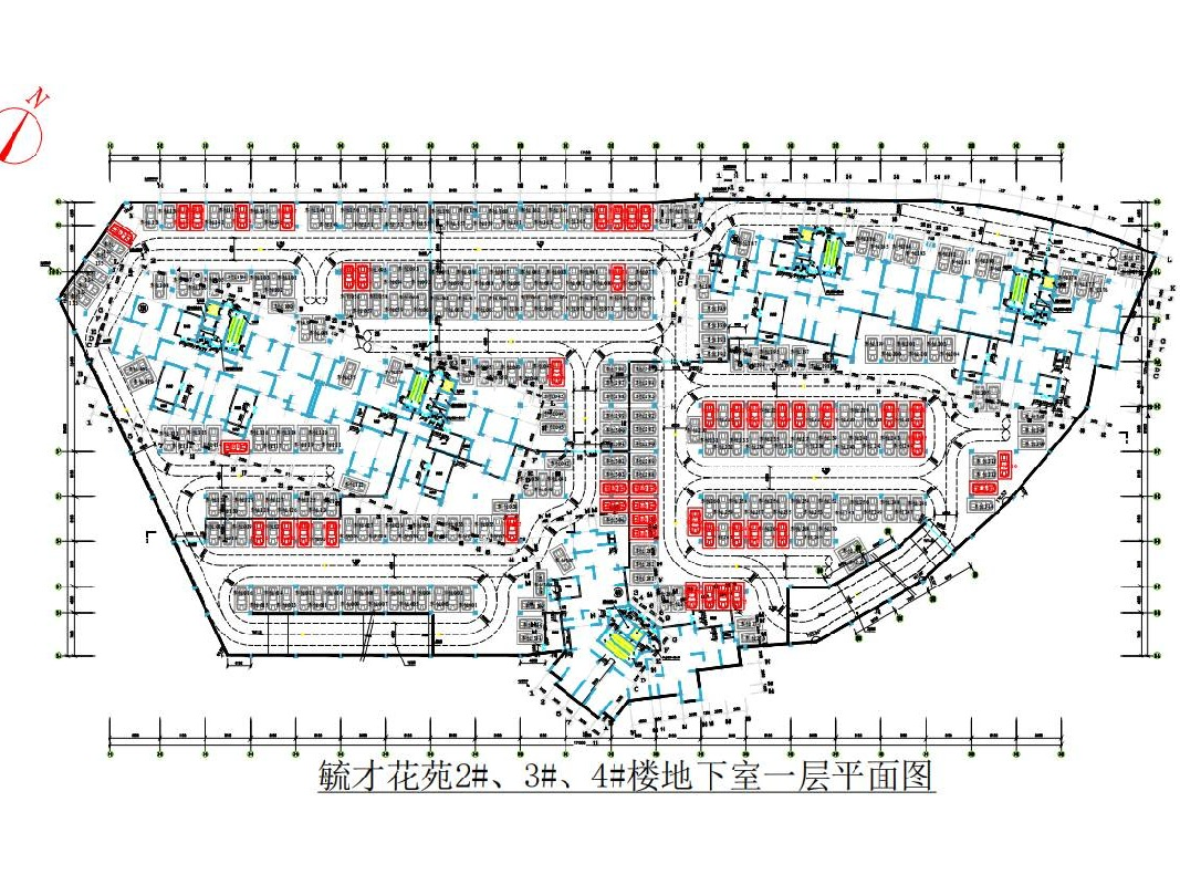 毓才花苑地下室50个车位公开竞价转让