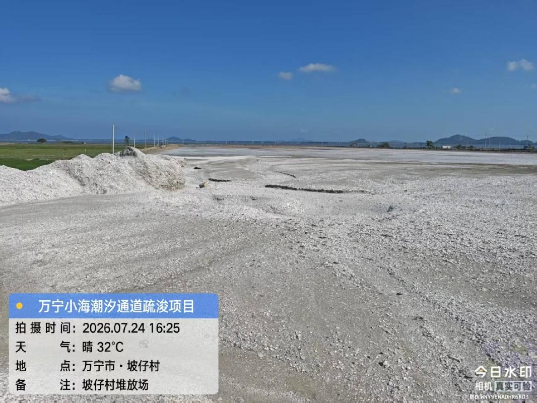 万宁小海潮汐通道疏浚工程项目疏浚物（坡仔村纳泥区）转让(国资监测编号GR2026HI1001275)