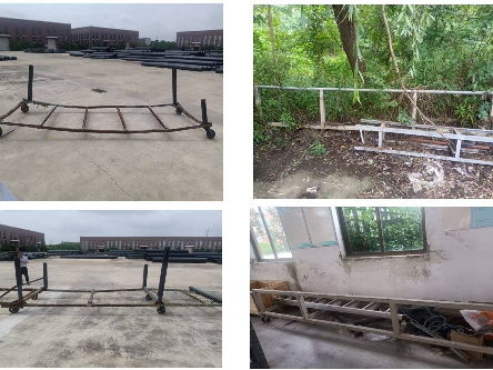 [淮安市]激光喷码机、不锈钢桌子、自制管材搬运车、电子秤转让公告