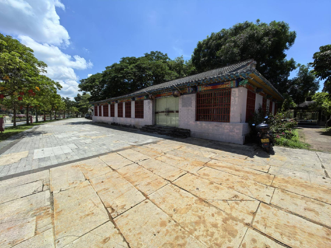 白沙黎族自治县文化公园西北角两宗资产分别挂牌招租