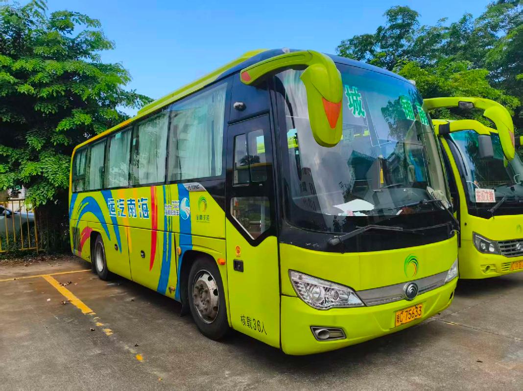 琼C75808宇通牌等20辆大型普通客车分别转让