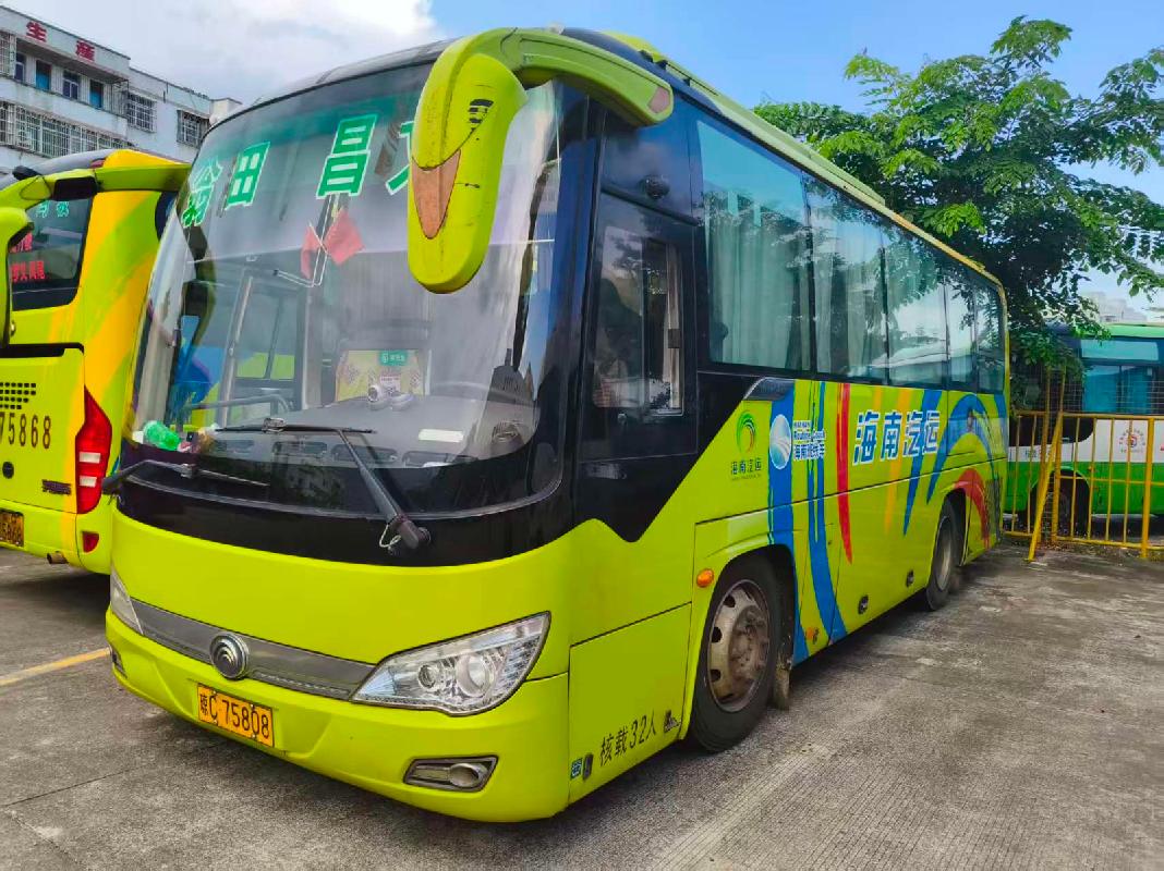 琼C75808宇通牌等20辆大型普通客车分别转让