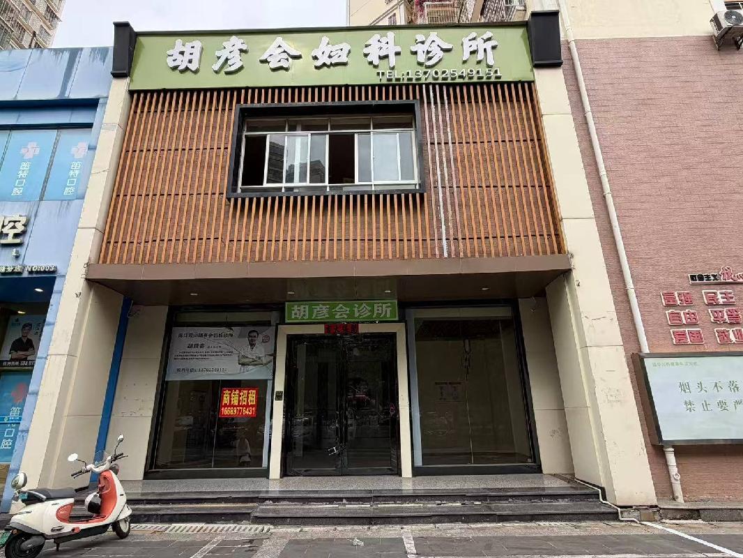 海口市琼山区高登街与朱云路交叉口东侧朱云片区改造拆迁安置楼商铺1（一、二层）招租