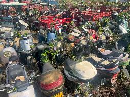 35辆报废机动车整体及2250辆二轮摩托车、二轮电动车、三轮电动车等报废车辆整体分别转让