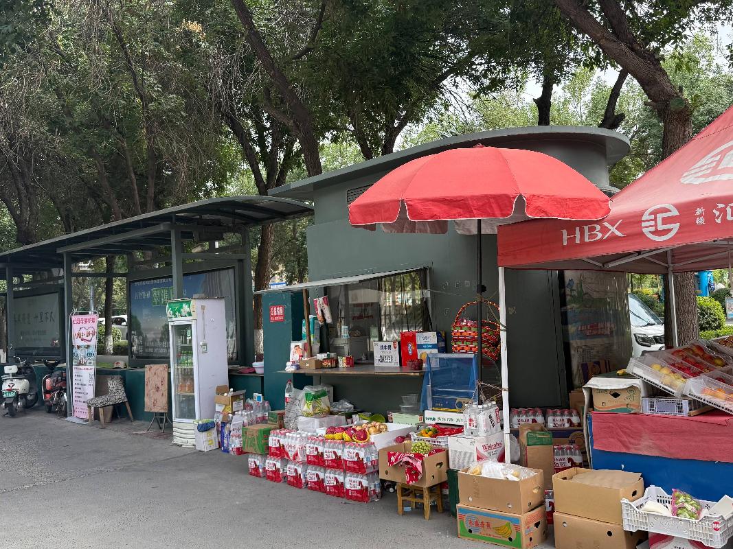 奎屯市城建投资集团有限公司位于公共自行车兵团医院站点10㎡管理亭对外出租（租期：1年）