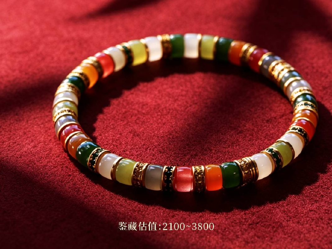 和田玉多宝手串
