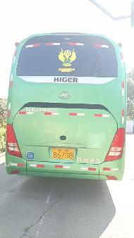 蒙A86708海格牌KLQ6122BAE51大型普通客车9.726L车辆转让
