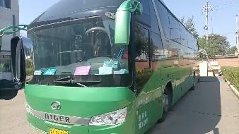 蒙A86708海格牌KLQ6122BAE51大型普通客车9.726L车辆转让