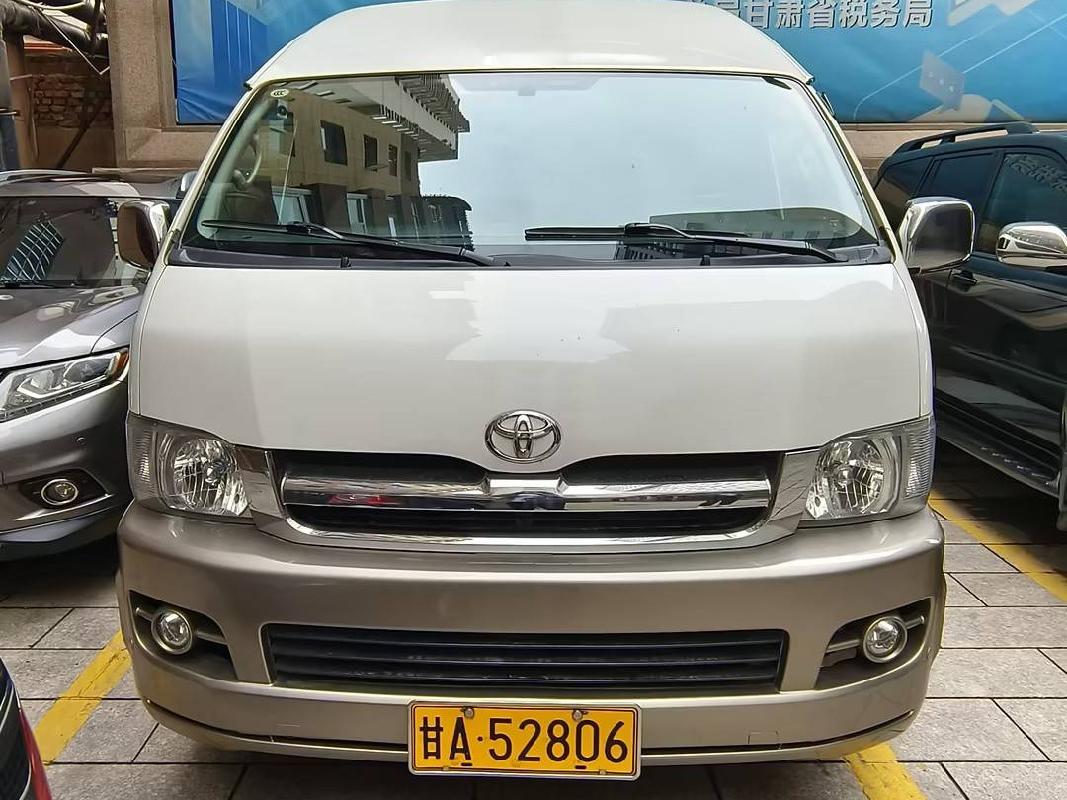 [兰州市]一台报废车辆（丰田中型客车）转让公告