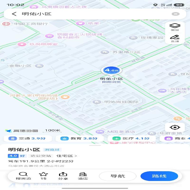 鄂尔多斯市乌审旗嘎鲁图镇锡尼路北布日都 街东（五区）明佑尚城国际1-6层商业房产整体转让