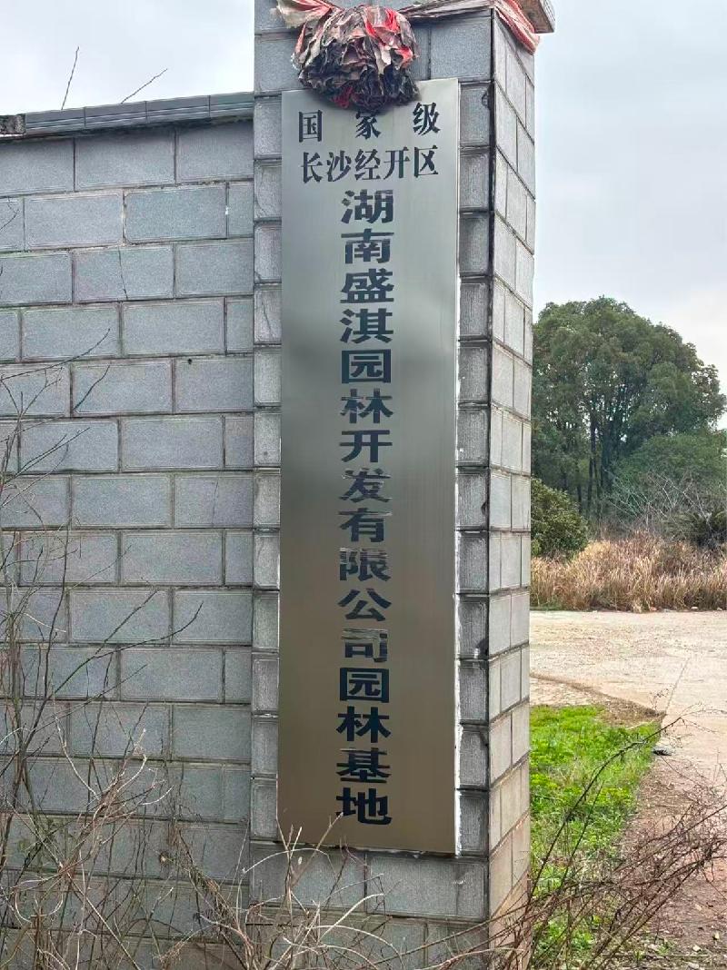 [长沙市]长沙县黄花敬老院前50米园林基地苗木招商公告