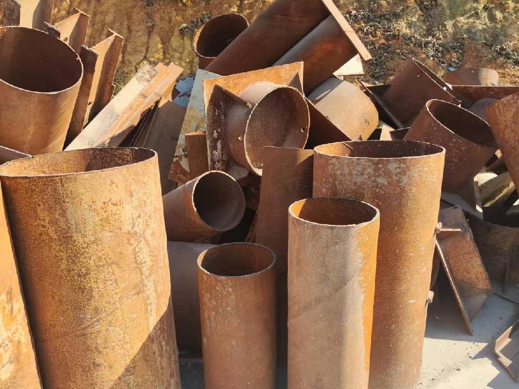 废旧钢护筒、铲斗及钢轮一批 （预估总重量约40吨）(国资监测编号GR2026HN1003954)