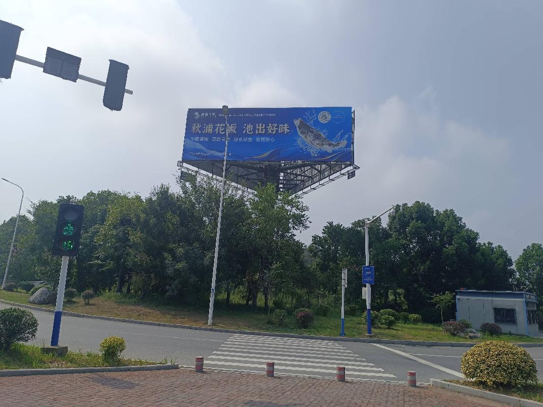 [池州市]池州市贵池区清溪大道与牧之路交叉口南侧1座户外三面高炮广告位2年期经营权出租公告