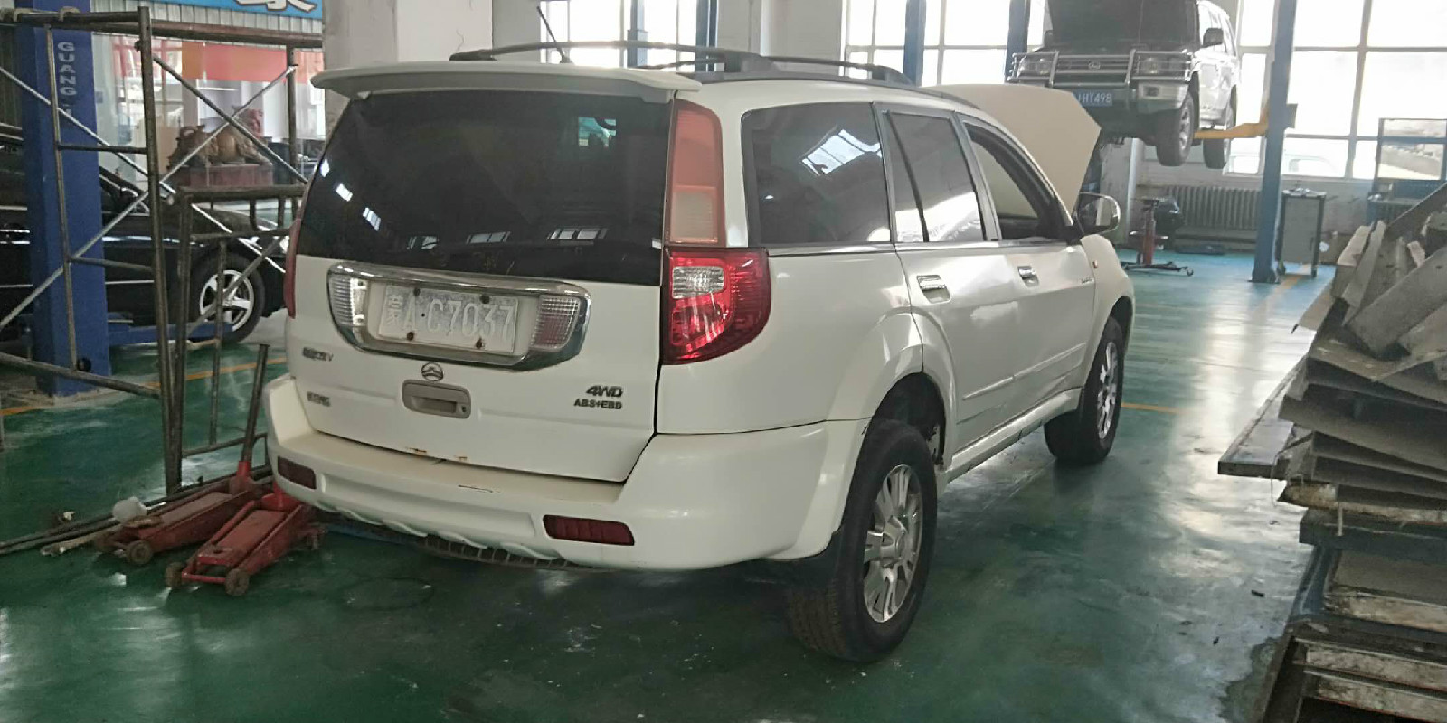 蒙ac7037长城牌cc6460km23小型普通客车转让(内蒙古地质勘查有限责任