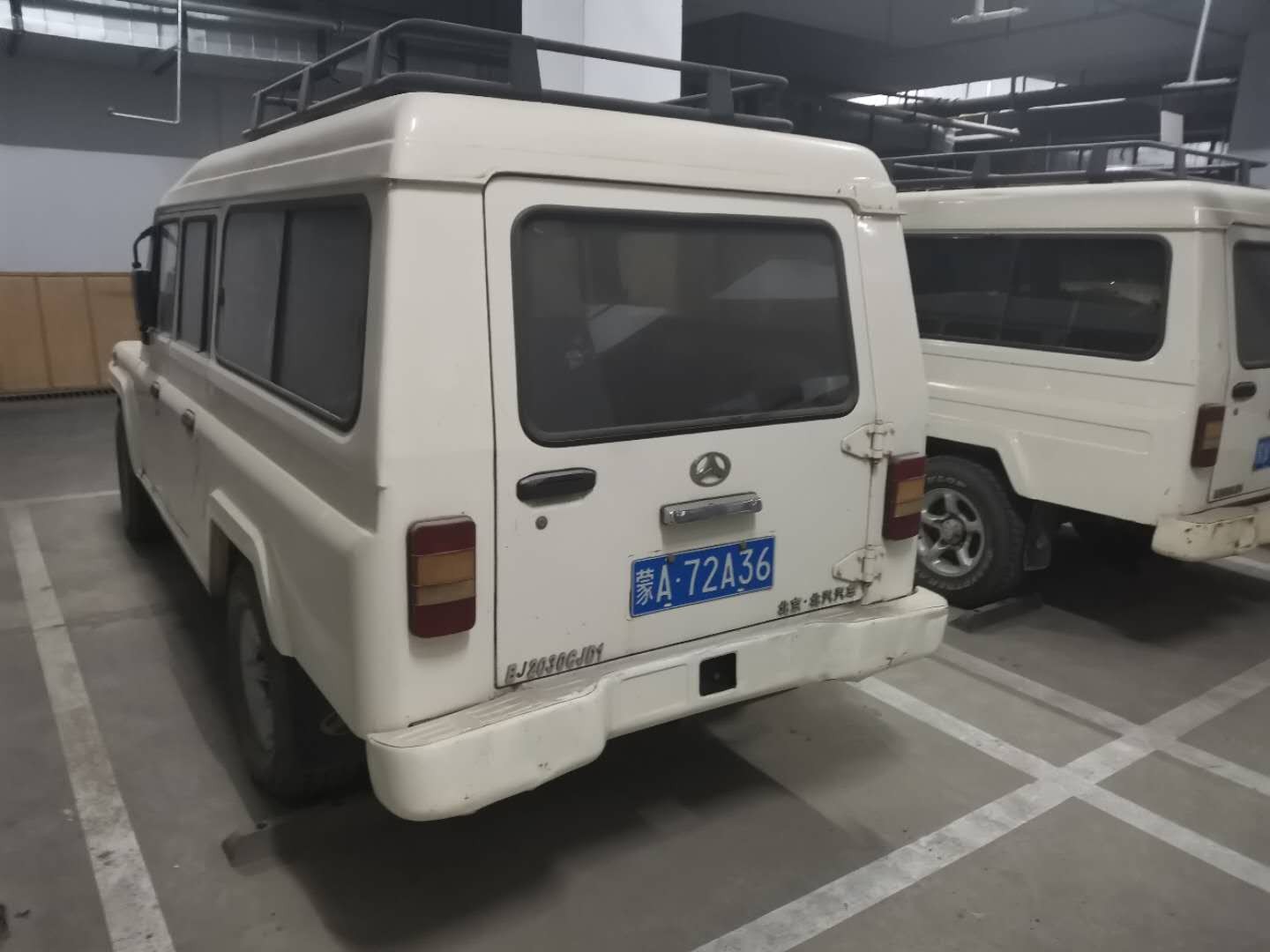 （蒙A72A36）北京牌BJ2030CJD1小型越野客车2.0（内蒙古地矿建设工程公司）交易公告