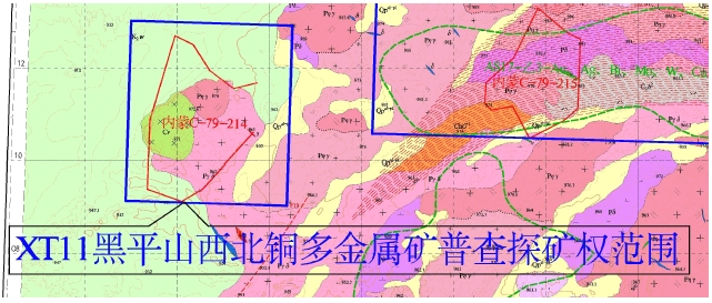 内蒙古自治区额济纳旗黑石山东多金属矿普查等2宗探矿权公开转让交易公告