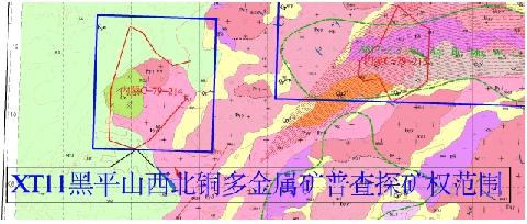 内蒙古自治区额济纳旗黑石山东多金属矿普查等2宗探矿权公开转让交易公告