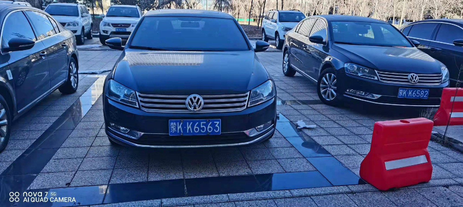 (蒙kk6563)大众牌fv7187fbdbg小型轿车1.