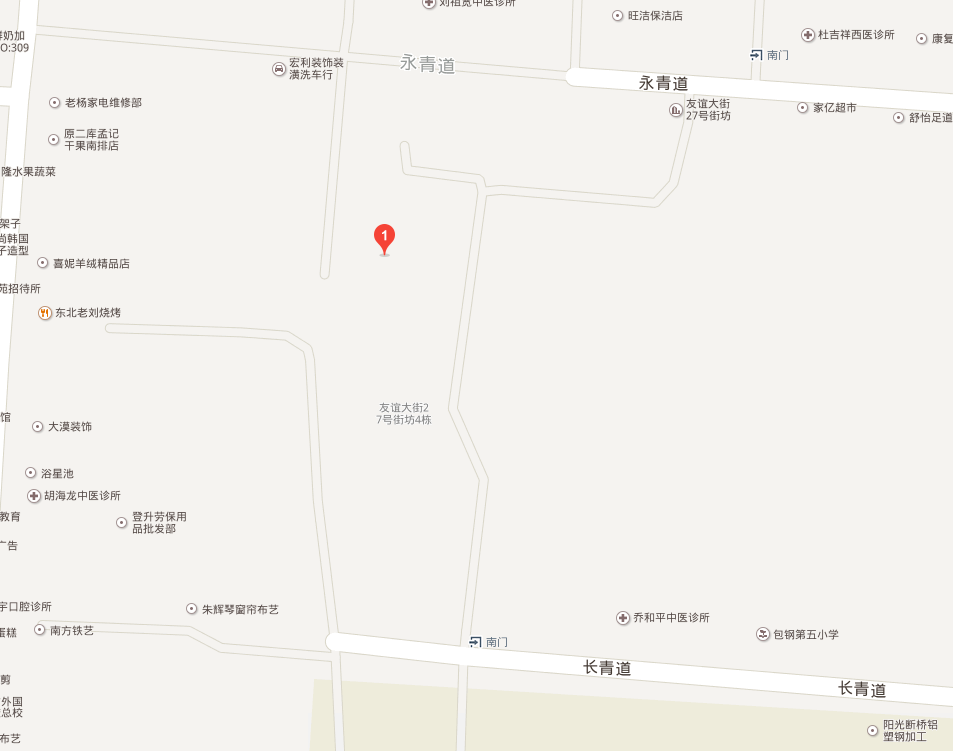 包头昆区友谊27街坊包钢（集团）乌海矿业公司驻包办事处8号车库交易公告