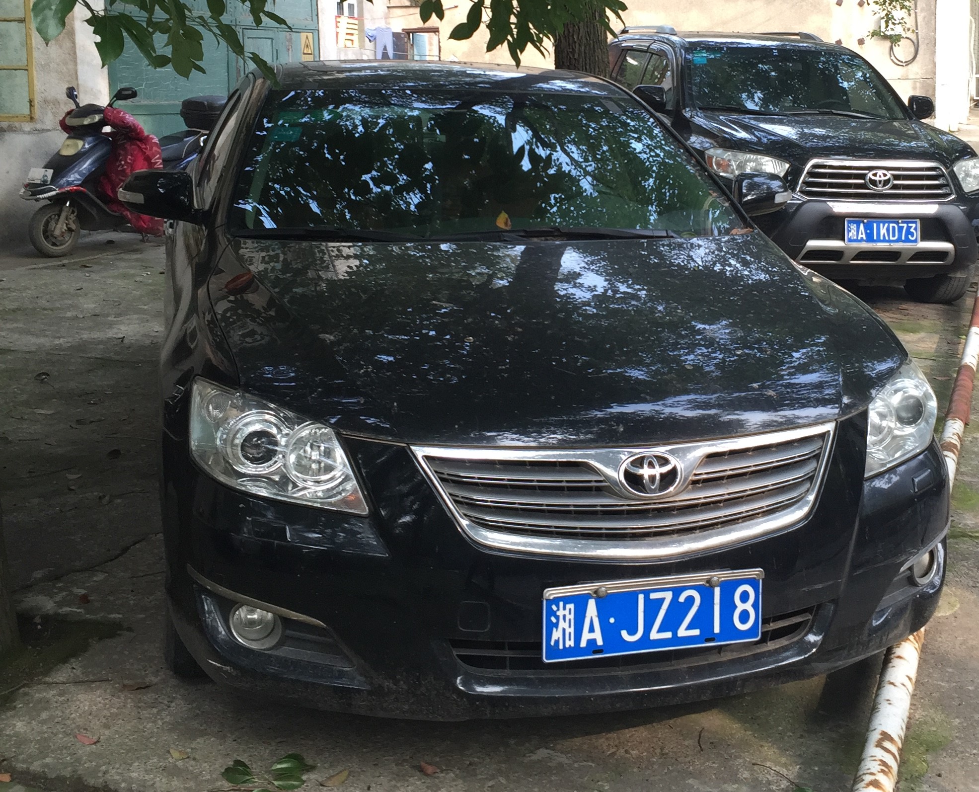 (湘ajz218)丰田牌gtm7240g 2.4l小型轿车