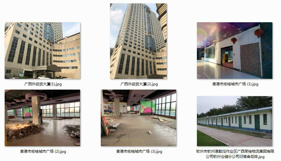 广西宏桂资产租赁有限公司2019年第四十四期资产竞价信息表
