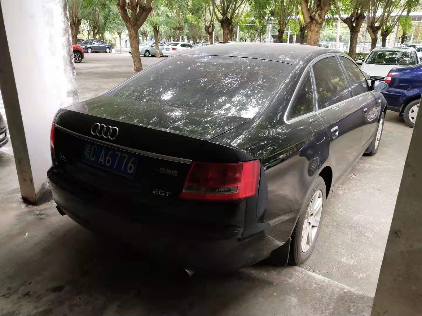 琼ca6776奥迪牌fv7201tcvt小型轿车转让公告