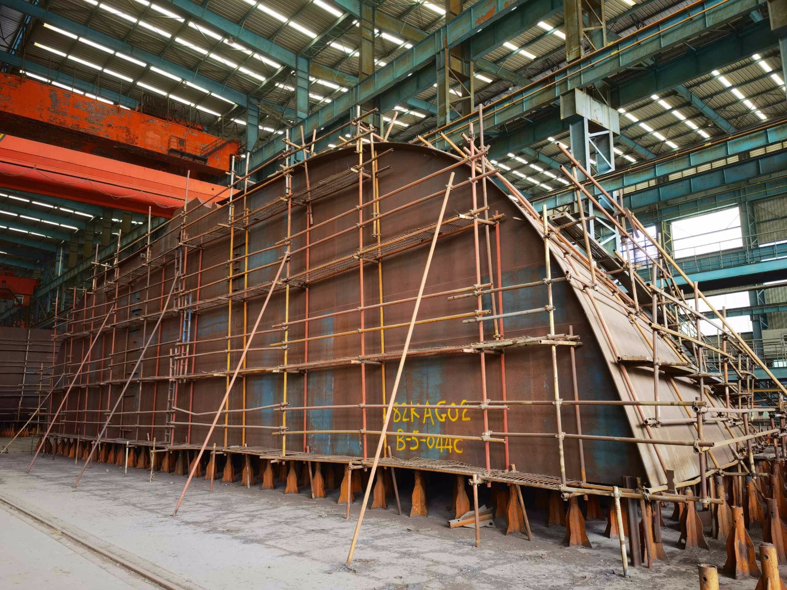 靖江华城资产管理有限公司82k散货船船体分段资产公开转让交易公告