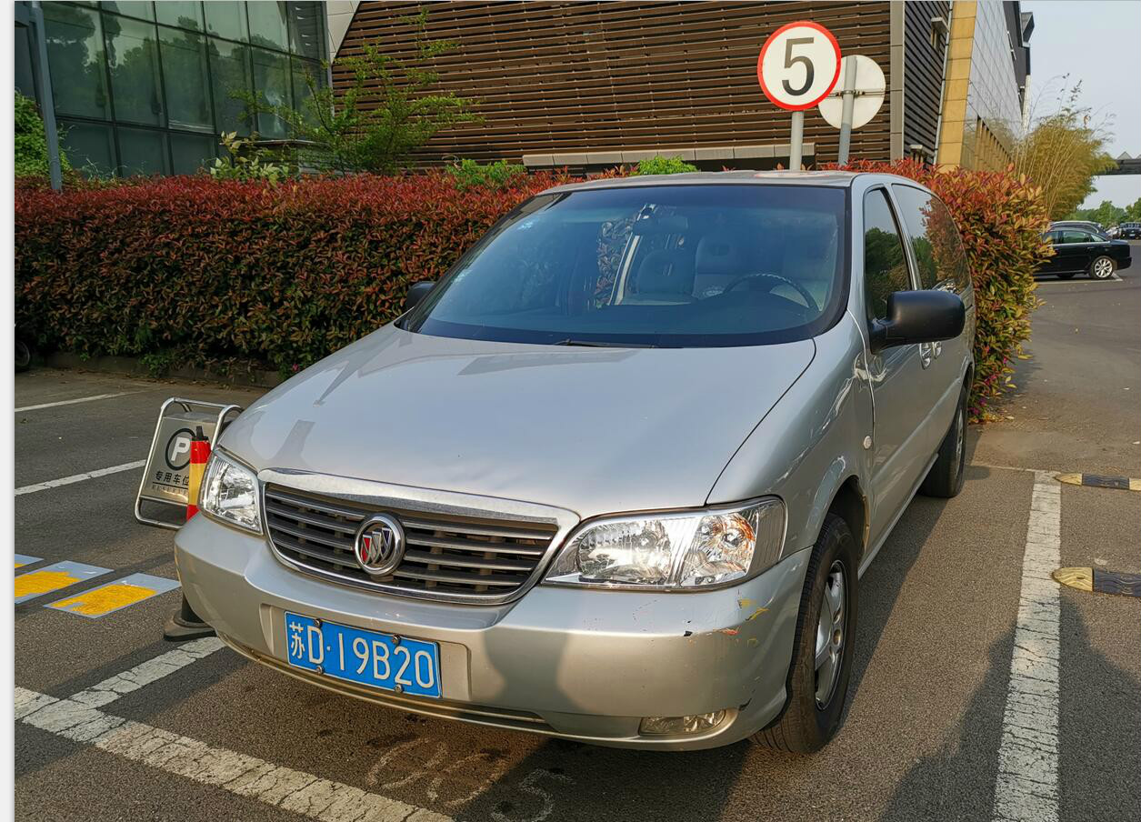 苏D19B20别克GL82007款2.5GT精英版交易公告