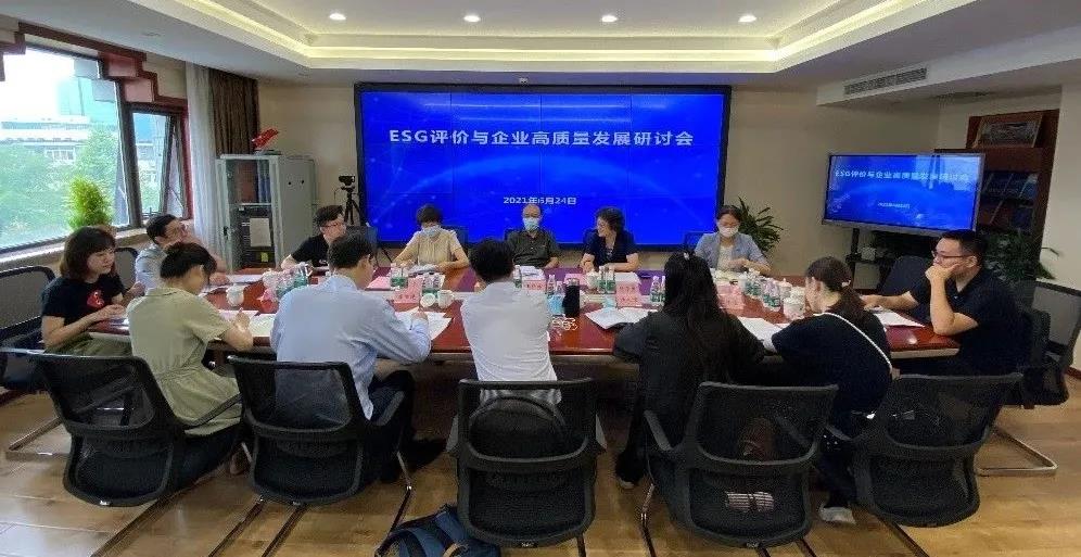 中国产权协会组织召开ESG评价与企业高质量发展研讨会