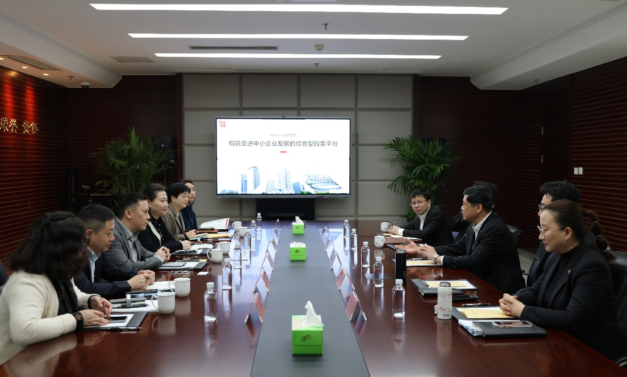 贵州阳光产权交易所党委委员、副总经理余昕昕来访交流