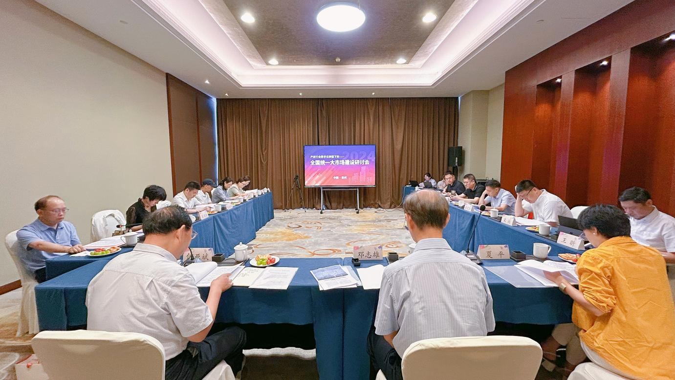产权行业数字化转型下的全国统一大市场建设研讨会在常举行