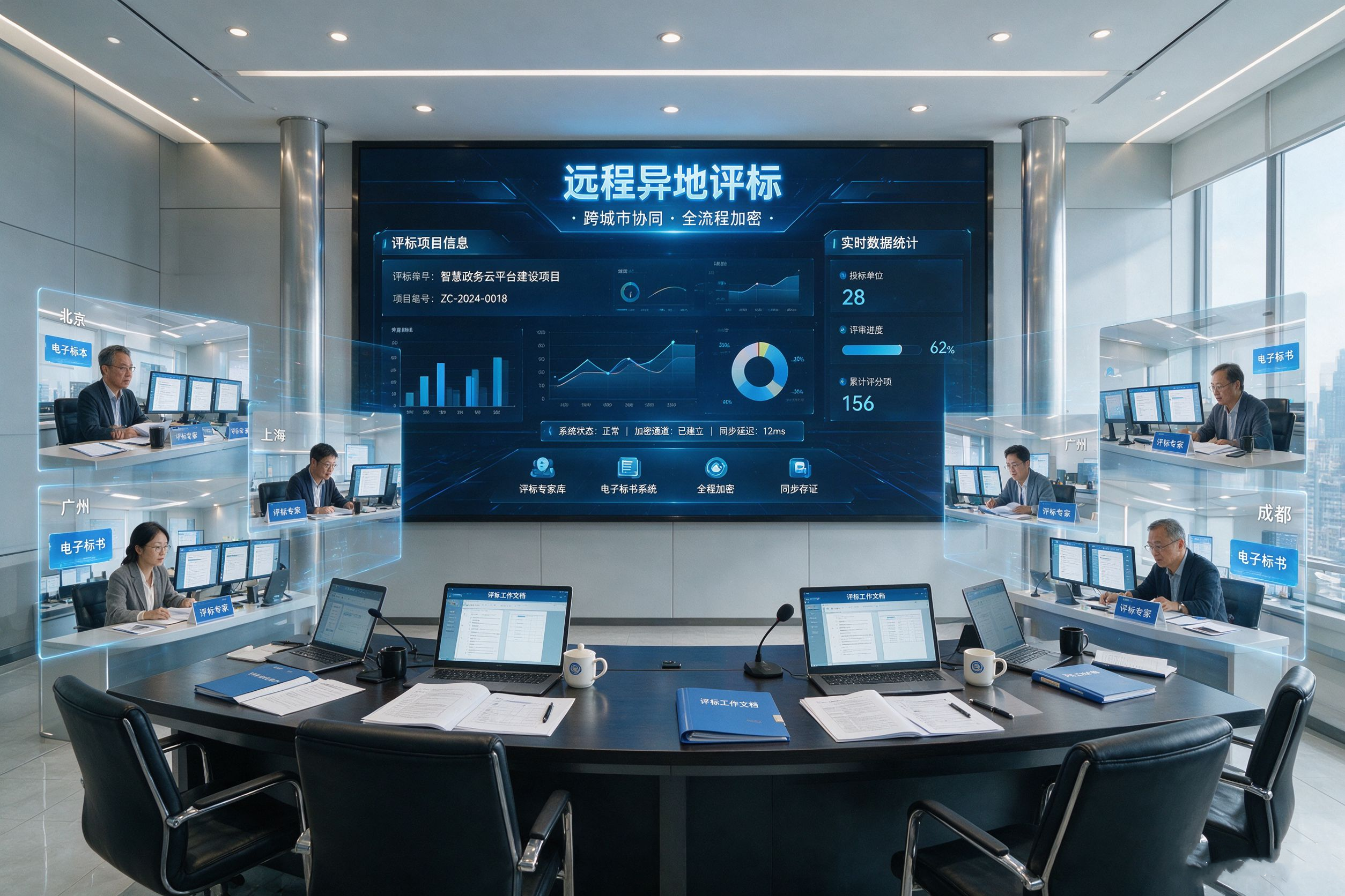 评委、评标室共享 —— e交易远程异地评标新功能正式上线